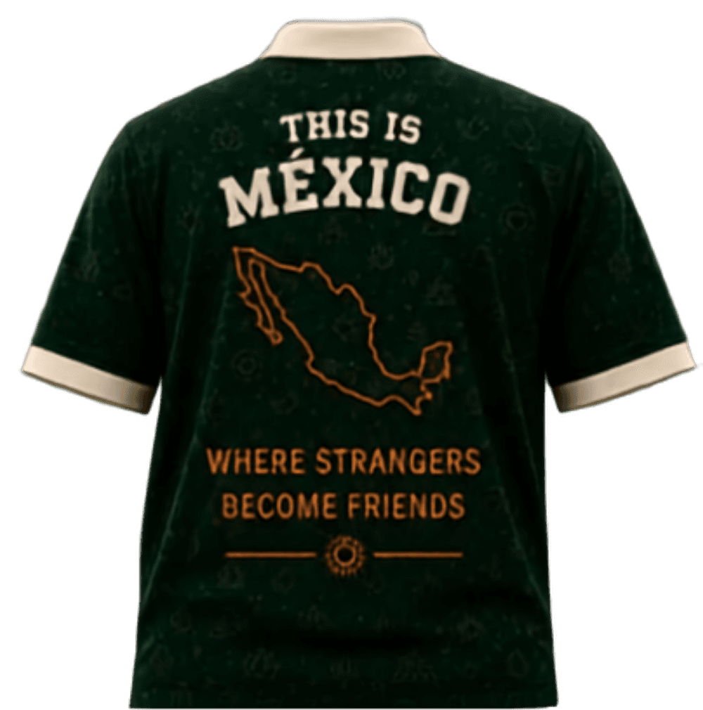 Playera TIMX vista posterior