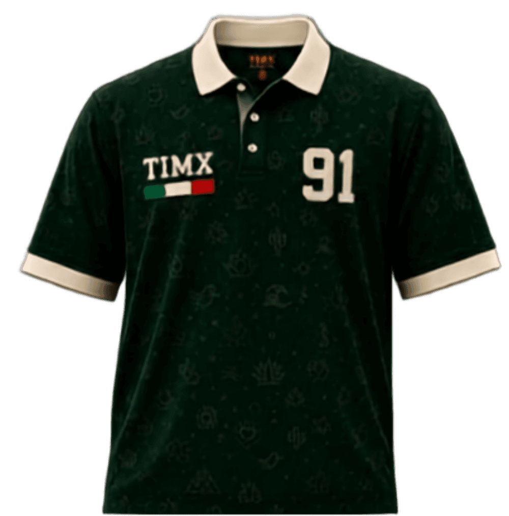 Playera TIMX vista frontal